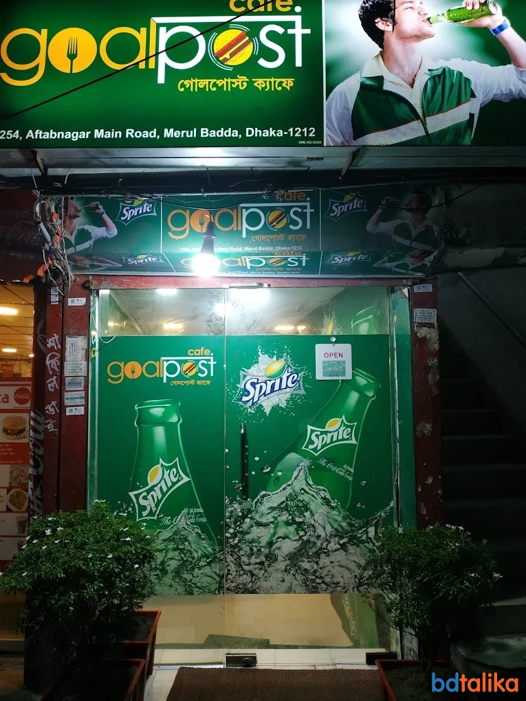 Goalpost Cafe - Fresh Fast Food Restaurant in Dhaka