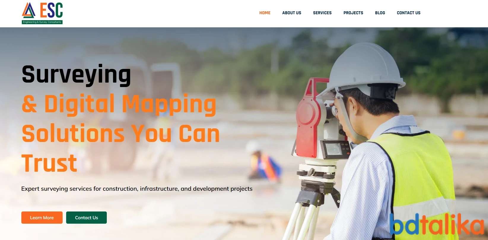 ESCO Survey - Professional Land Surveying Services in Dhaka