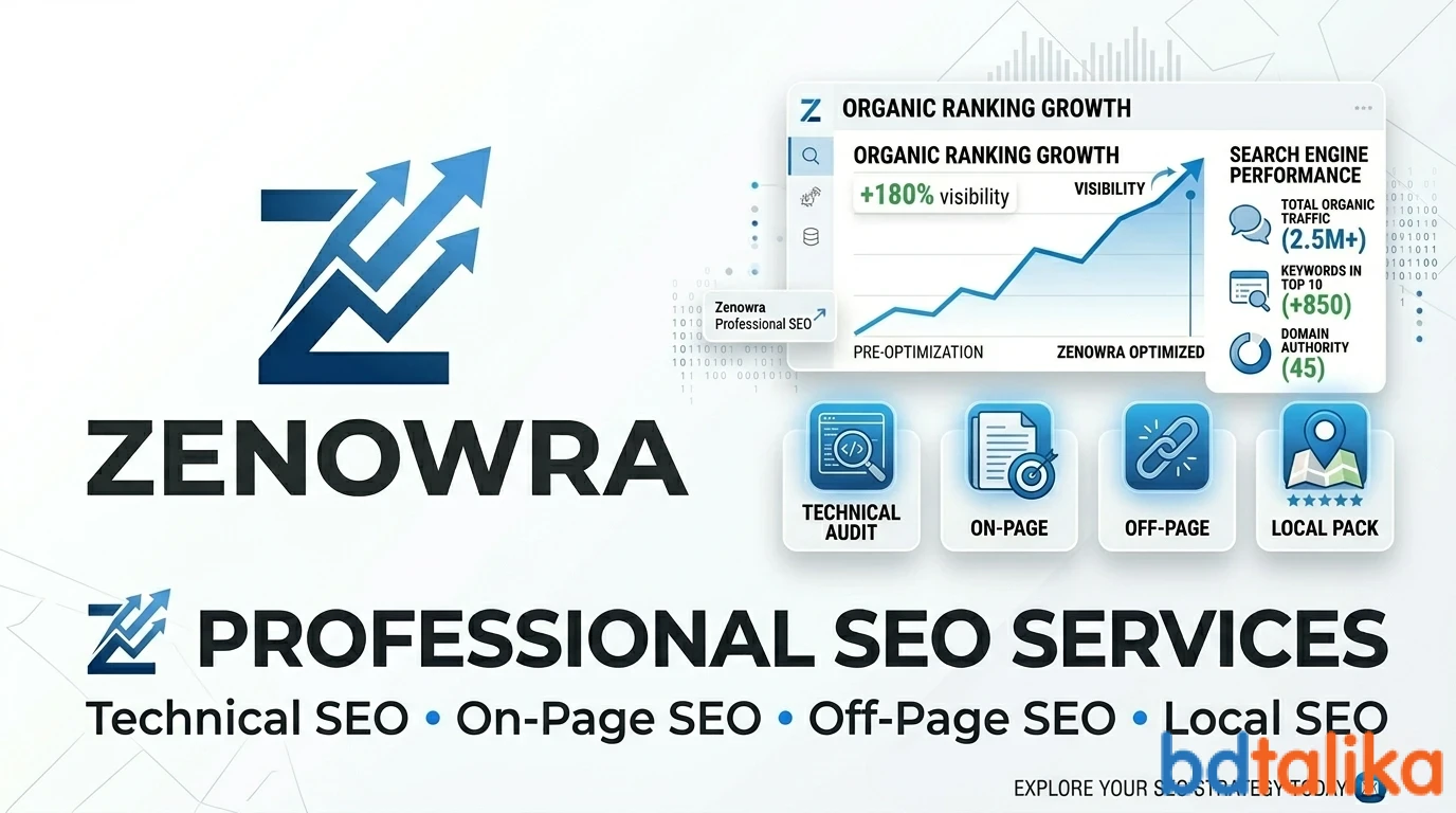 Zenowra - SEO & Digital Marketing Agency in Rajshahi